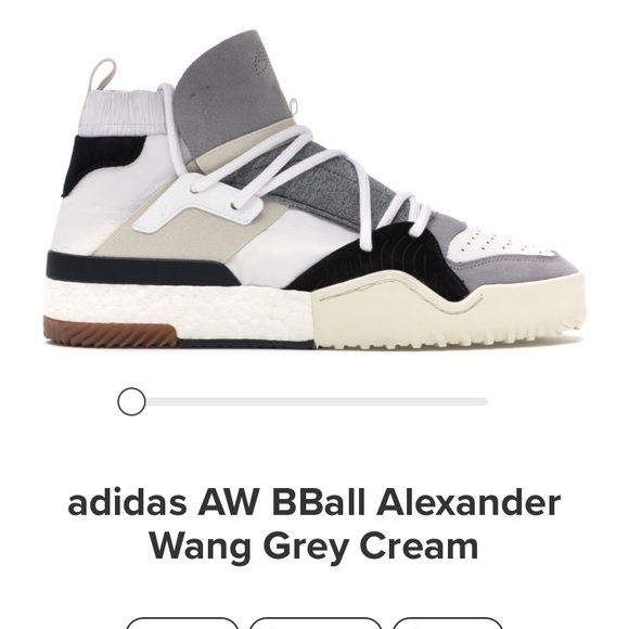 Alexander Wang Shoes | Adidas Alexander Wang Bball Sneakers Size 2 |  Poshmark